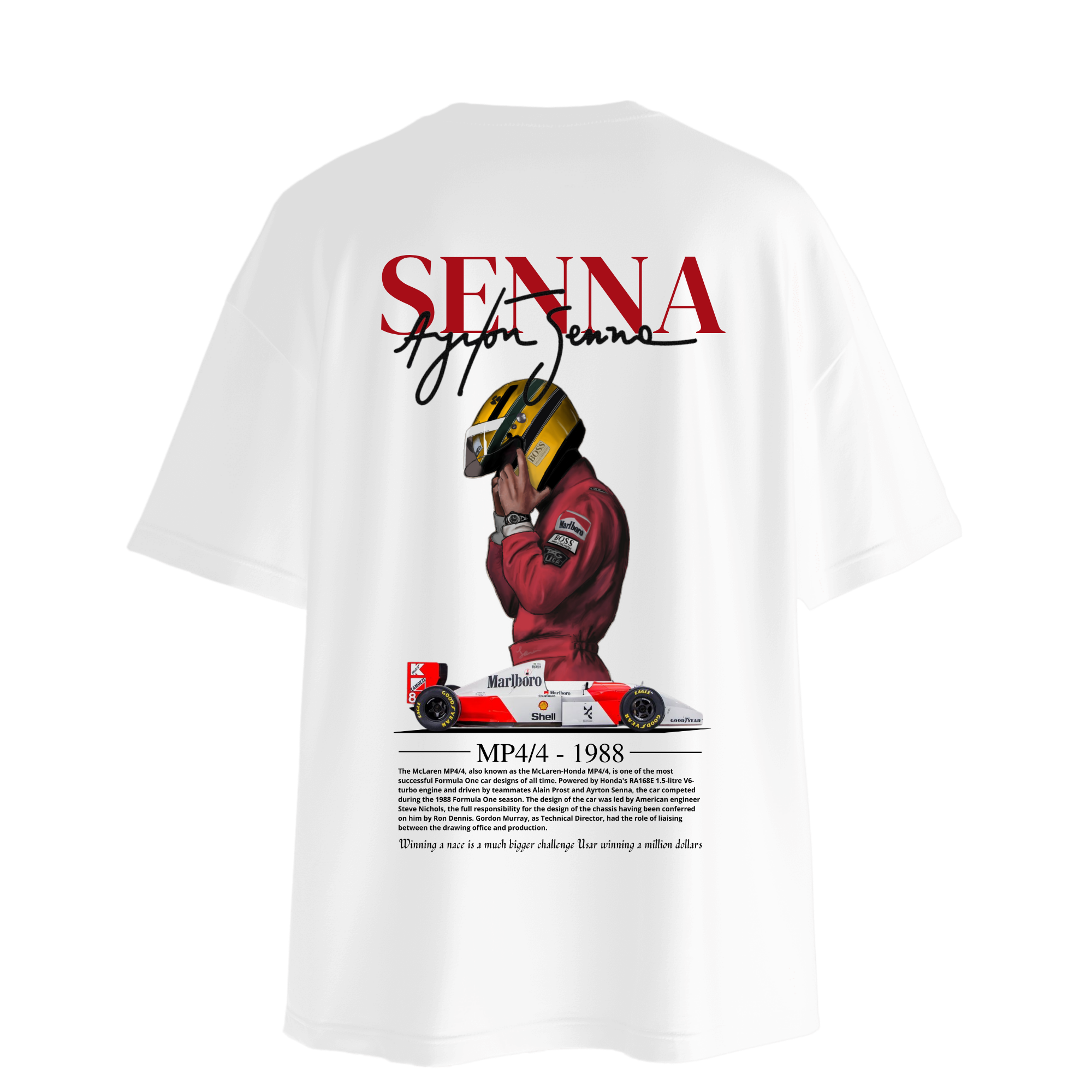 McLaren MP4/4 de Ayrton Senna